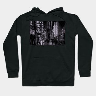 Shinjuku Nights Black and White Recolor Hoodie